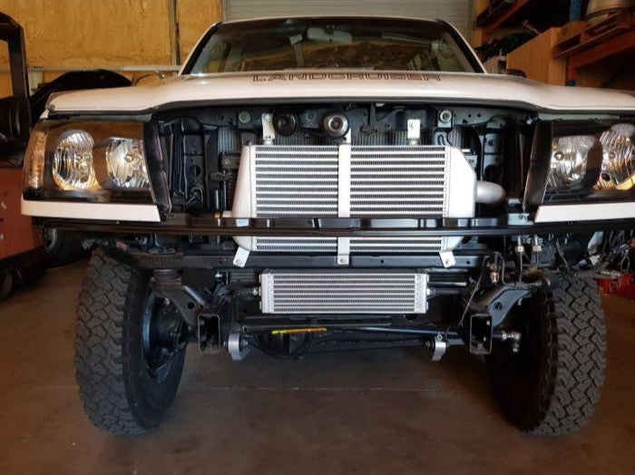 Toyota Landcruiser 105 Series 1HZ to 1HD-FTE Conversion Intercooler