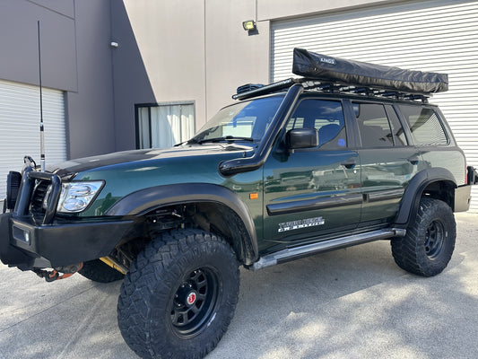 Stainless Snorkel Kit - Nissan GU Patrol