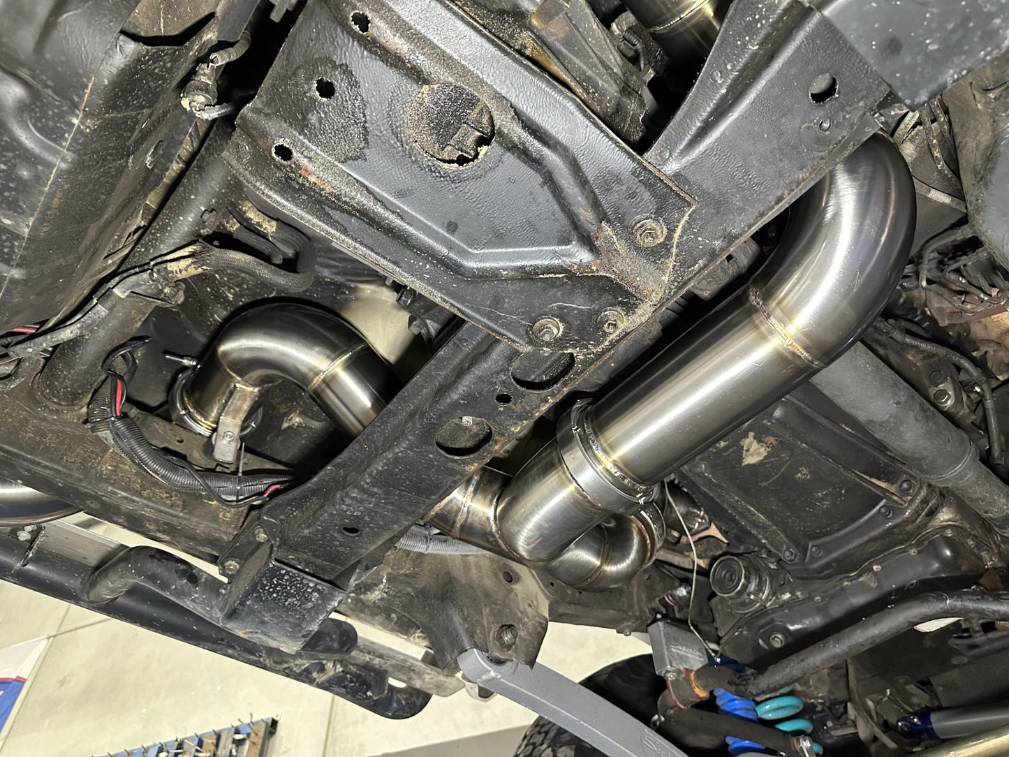 VDJ79 Series Landcruiser Single Cab (Pre DPF) 4 Inch Stainless Exhaust