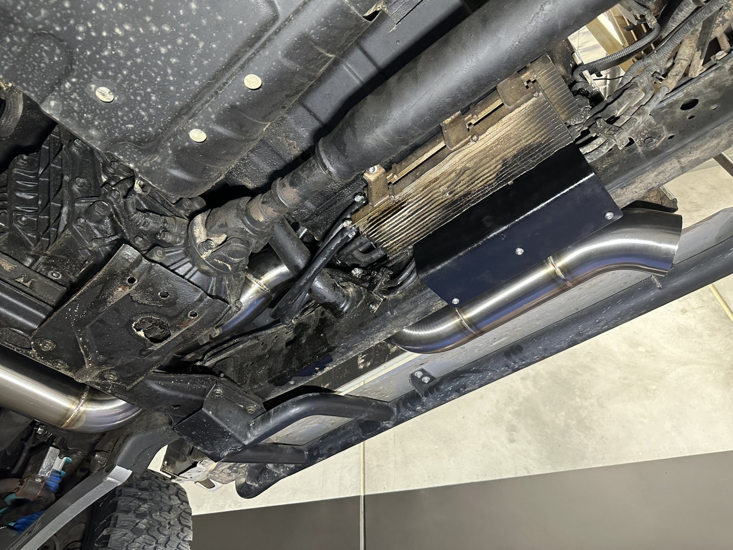 VDJ79 Series Landcruiser Single Cab (Pre DPF) 4 Inch Stainless Exhaust