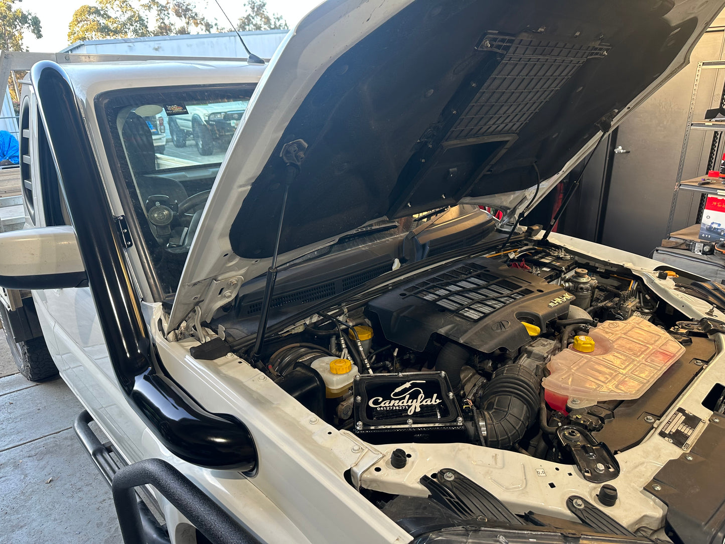 Stainless Snorkel and Airbox Kit - Mahindra Pik Up